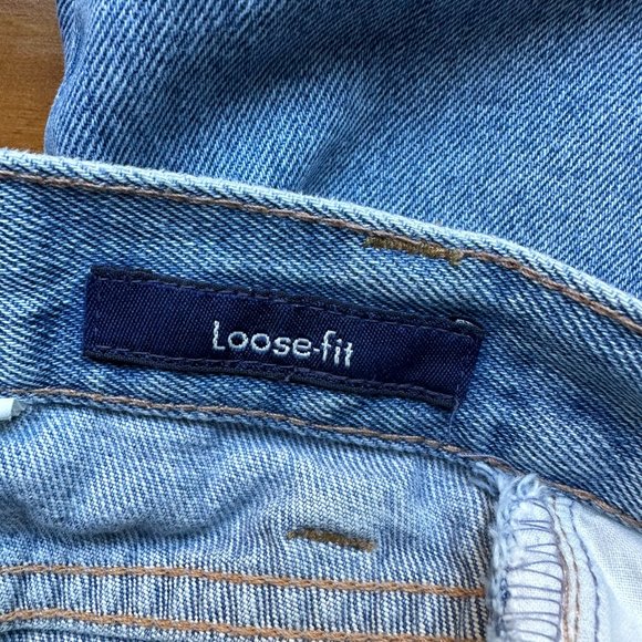 Vintage EDDIE BAUER Loose Fit Denim Shorts 14 - Picture 4 of 4